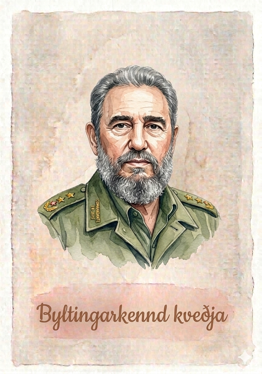 Byltingarkennd kveðja