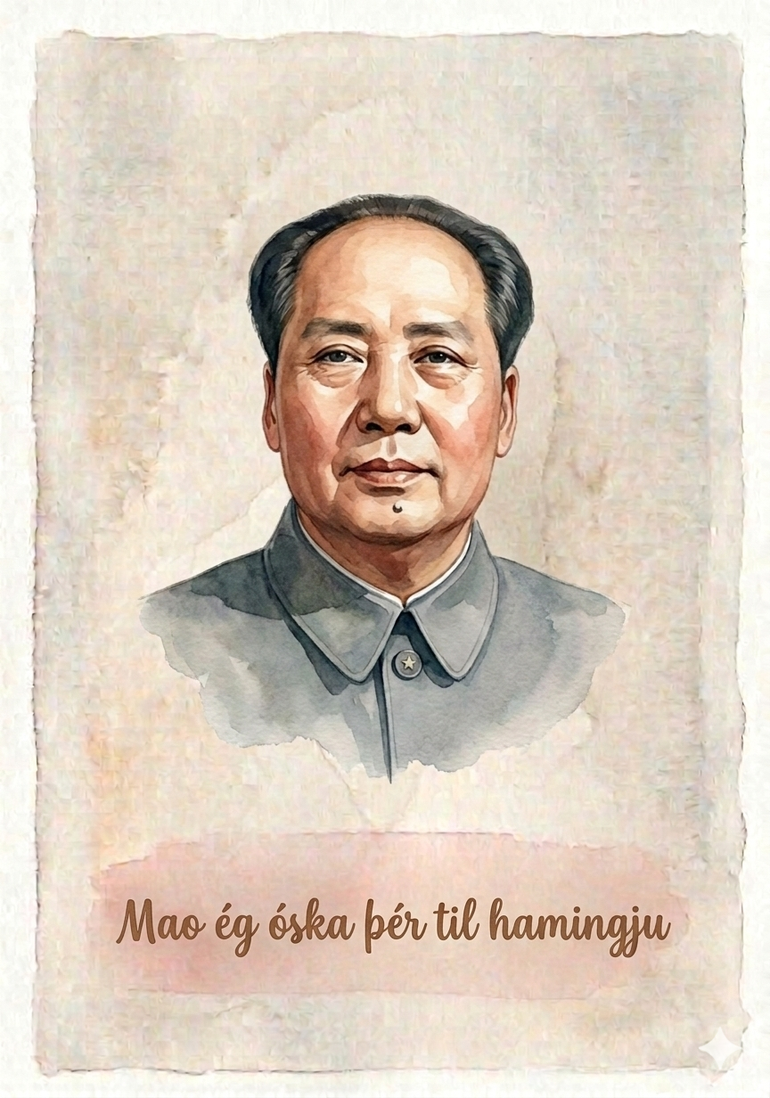Mao ég óska þér til hamingju